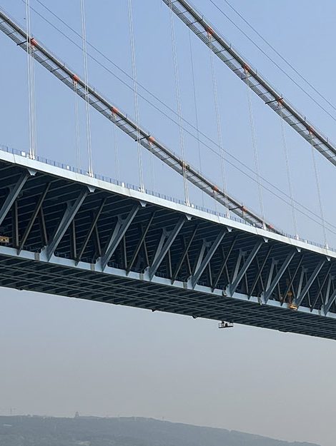 國內(nèi)最大跨度公軌兩用懸索橋——重慶郭家沱長(zhǎng)江大橋